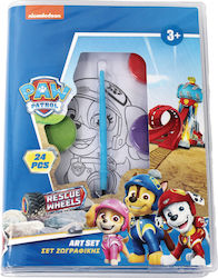 Paw Patrol Σετ Ζωγραφικής 24τμχ