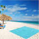 Beach Towel Light Blue 200x150cm.