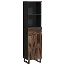 vidaXL Ντουλάπι Μπάνιου 38x33x160cm Καφέ