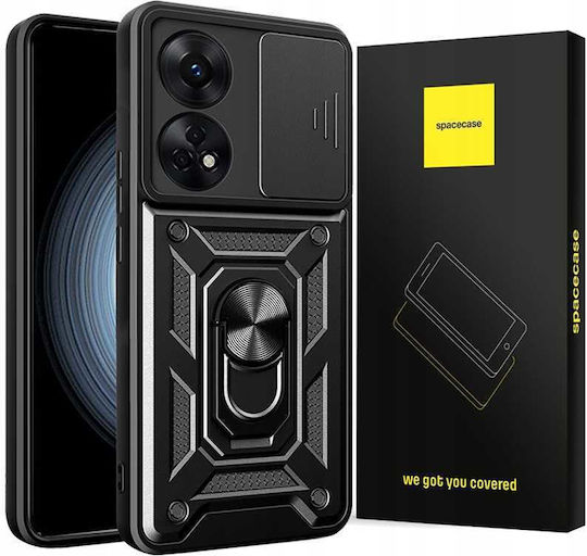 Spacecase Back Cover Μαύρο (Oppo Reno8 T)