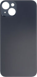 Apple iPhone 14 Plus Battery Door Adhesive Large Hole Black Logo OEM Apple iPhone 14 Plus Battery Door Adhesive Large Hole Black Logo OEM
