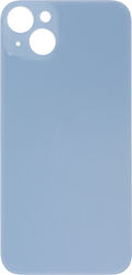 Apple iPhone 14 Plus Battery Door Adhesive Large Hole Blue Logo OEM Apple iPhone 14 Plus Battery Door Adhesive Large Hole Blue Logo OEM