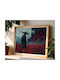 Gaming Poster Ghost Tsusima Gm2359 21cm X 30cm White Wooden Frame
