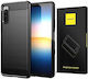 Spacecase Carbon Back Cover Negru (Xperia 10 IV)