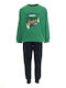 Kids Sweatpants Set BLACK 2pcs