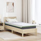 vidaXL Единичен Анатомичен Матрак 80x200x20см