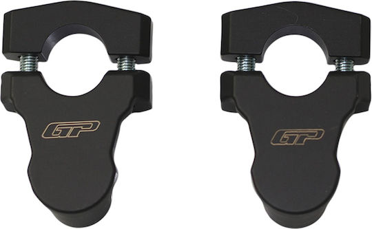 Gpk Universal Distanțieri Reglabili Pentru Ghidon Fatbar 28mm Negri