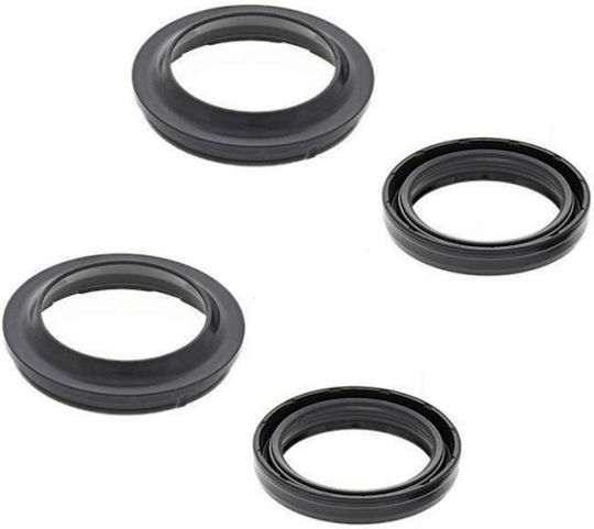 Fork Seals & Scrapers 41x54x11 Honda Transalp 650cc-700cc Xlv Kawasaki Versys 650cc Kle Etc Set Tourmax103652