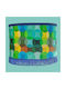 Oxygen Neon Blau Circles Deckenleuchte Blau mit Lampenbirnensockel E27 35x20cm