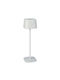 Konstsmide Lampa De Masă Pentru Exterior Cu Lumină Alb Cald IP54 Albă