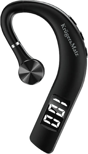 Kruger & Matz Traveler K17 In-ear Bluetooth Handsfree Ακουστικά Μαύρα
