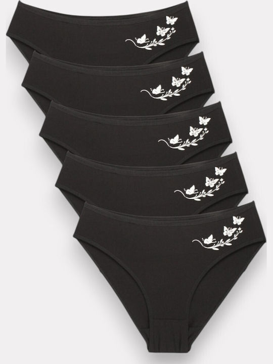 Sexen Βαμβακερά Ψηλόμεσα Γυναικεία Slip MultiPa...
