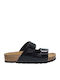 Women's Flat Sandals Anatomic in Black Color