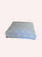 Kids Throw Pillow Floor Children's Box Zakar Star Light Blue 50x50x10 Zipper