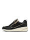 Damen Sneakers Black / Gold