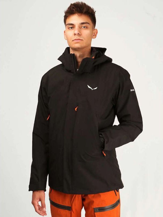 Winter Jacke Hardshell Wasserdicht und Winddicht Beige