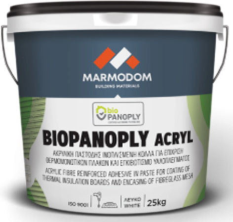 Marmodom Biopanoply Acryl 25 Kg Acrylic Paste Reinforced Adhesive For Thermal Insulation Plates