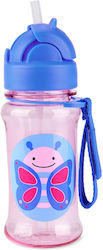 Skip Hop Παγούρι Πεταλούδα 355ml Μωβ