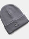 Halftime Beanie Unisex Beanie Gestrickt in Gray Farbe