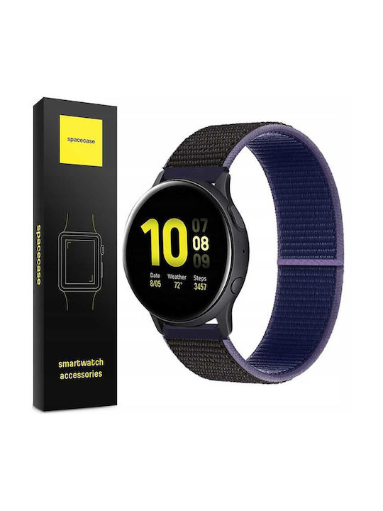 Sc Nylon Strap 20mm Midnight Blue Black