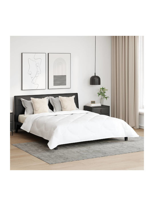 vidaXL Duvet Cover Set Double with 2 Pillowcase...