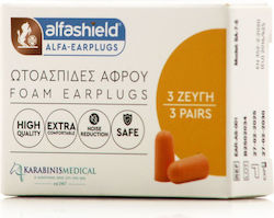 Alfashield Earplugs 6 Pieces