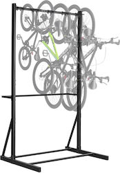 Vevor Freistehender Fahrradständer Max 5 Fahrräder Fahrrad Organizer Stehender Fahrradständer