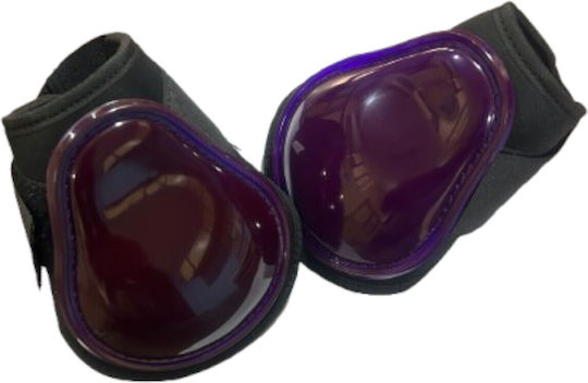 Epigasos Horse Tendon Boots 2 Pcs Hind Purple Cob
