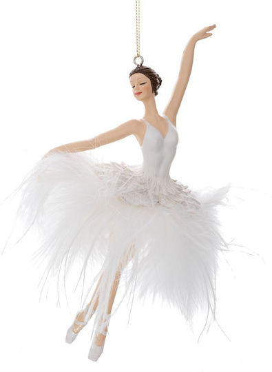 Atârnat Ornament suspendat Balerina Albă 10.5x20.5buc