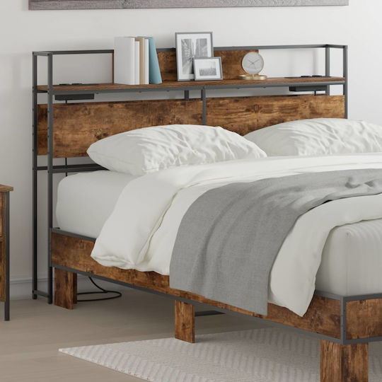 Entry Furniture Smoked Oak 140x15x98cm