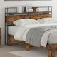 vidaXL Wooden Bed Headboard Smoked Oak 150cm