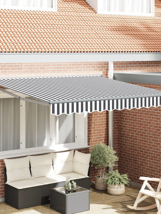 vidaXL Tenda-Rahmen Terrasse 3.5x2.5m