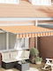 vidaXL Terrace Awning Frame 3.5x2.5m