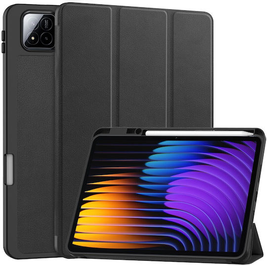 Premium Flip Cover Μαύρη (Xiaomi Pad 7, Xiaomi Pad 7 Pro)