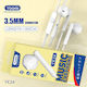 Stereo Earphone In-ear Handsfree Ακουστικά με Β...