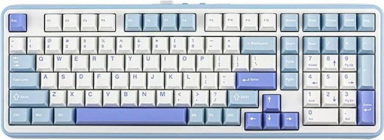 Epomaker TH99 Wireless Gaming Mechanical Keyboard with RGB lighting (English US) Blue