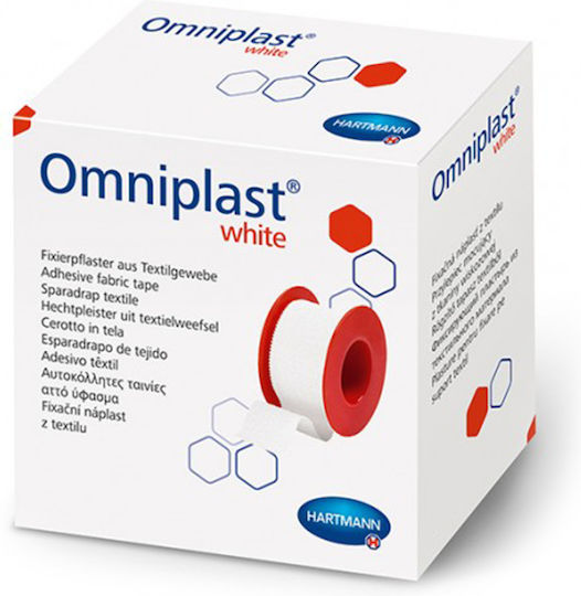 Hartmann Omniplast White Fabric Bandage Tape 5cm x 5m