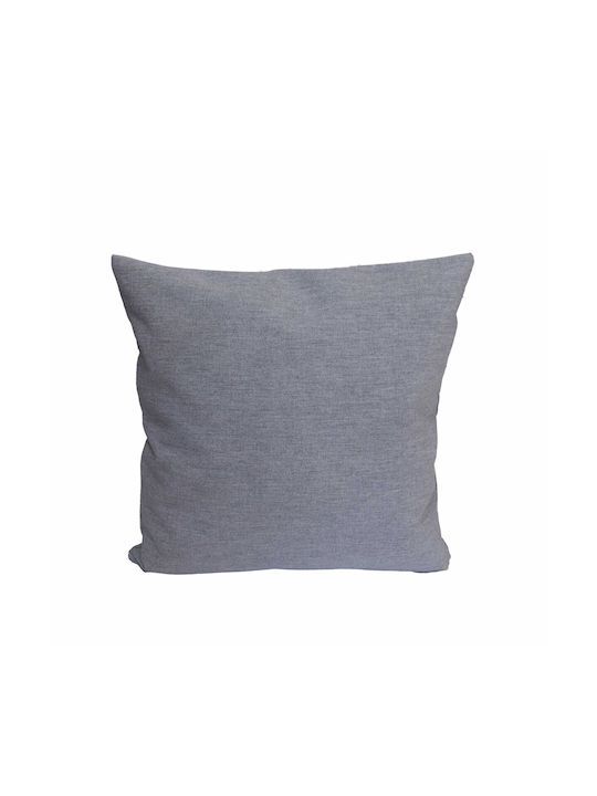 Decocraft Sofa-Kissen Grau 45x45cm