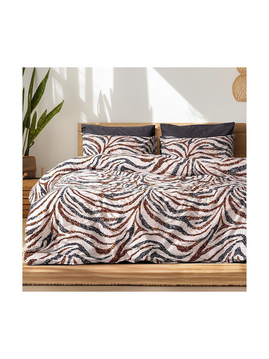 Beauty Home Art 12259 Σετ Μαξιλαροθήκες με Φάσα Ανθρακί 52x72εκ.