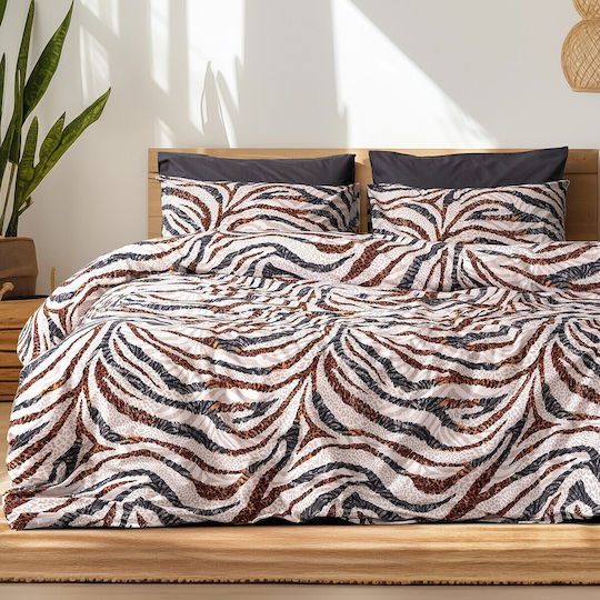 Beauty Home Art 12259 Сет Калъфки за Възглавници с корица за плик Въглени 52x72см.