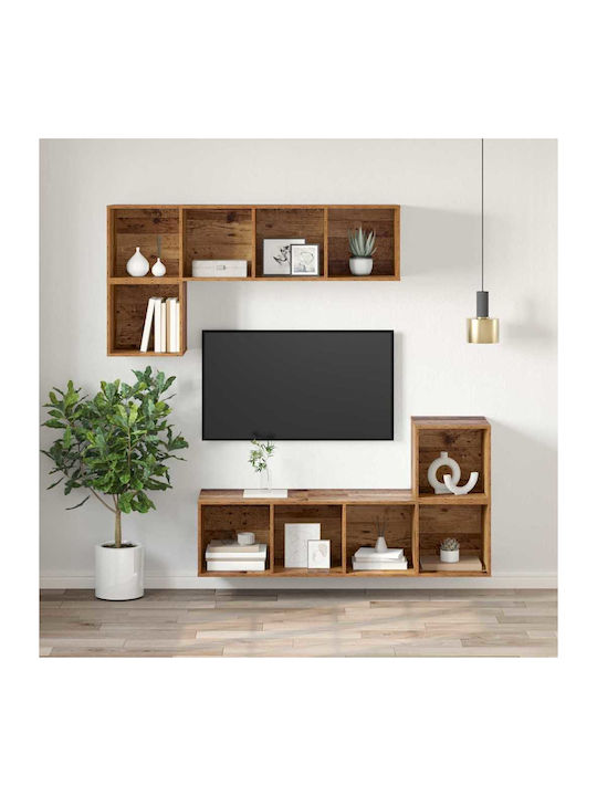 Wall Living Room Cabinet Made of Particle Board...