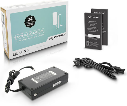 Movano Alimentator 19.5v 10.3a 5.5x2.5 200w Pentru Clevo