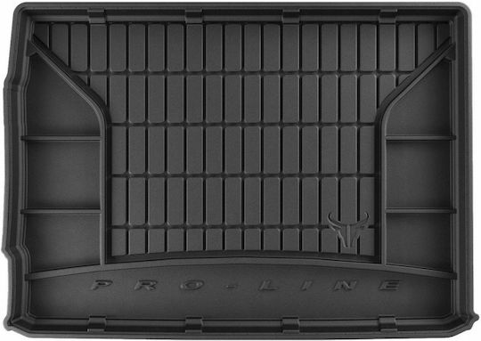 Wipcar Satz Vorder- und Hintermatten 1Stück aus Gummi für Ford Puma / Kante 2019 Schwarz