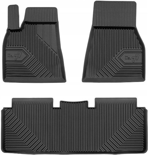 Tesla Model S 2012-2021 Gummi Fußmatten Satz