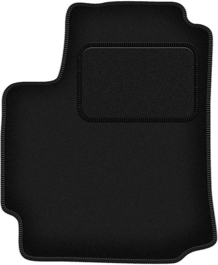 Schwarze Fahrermatte Daihatsu Sirion III M300 Hatchback 2004-2010