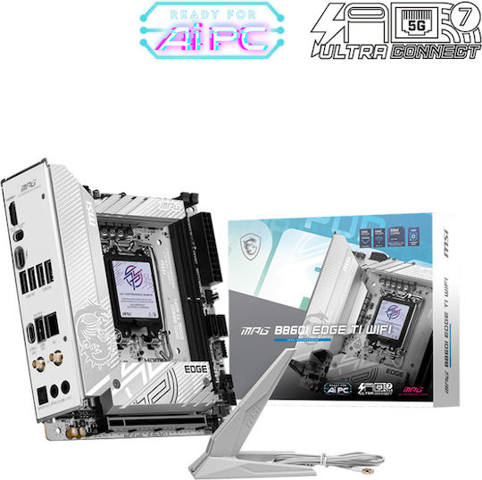 MSI MPG B860I EDGE TI WIFI Mainboard Mini-ITX mit Intel 1851 Sockel