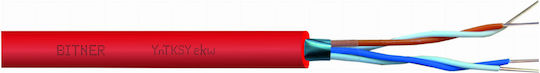 Telecommunication Cable Yntksyekw 2x2x0.8 Tn0102 Class Eca 100m