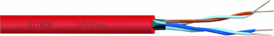 Feuerfester Telekommunikationskabel Yntksyekw 1x2x1 Bitner Tn0108
