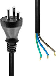 Proxtend Power Cable Denmark Open End 20m Black Pc-koe-020-m Proxtend Power Cable Denmark Open End 20m Black Pc-koe-020-m