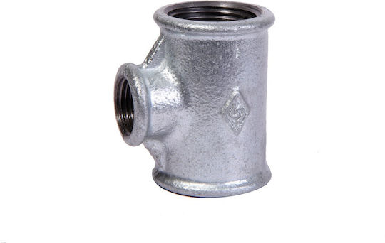 Opal Pipe Tee Galvanized 4" 130mm
